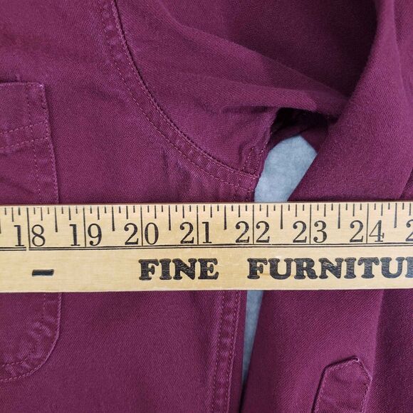 Vintage Lee Denim Collection University of Minnesota Mens‎ Small Burgundy Shirt - Picture 4 of 5